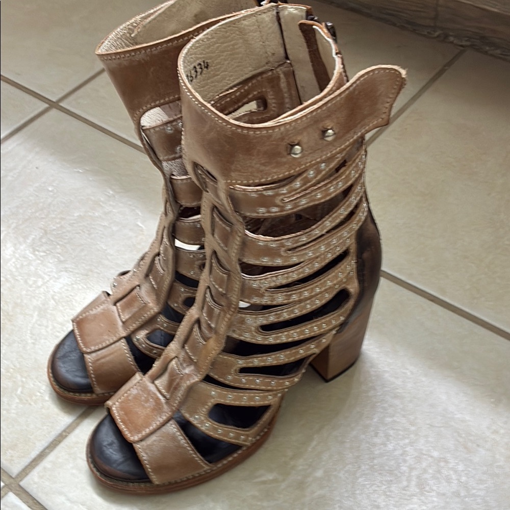 Freebird by Steven Tan Gladiator Heeled Sandals